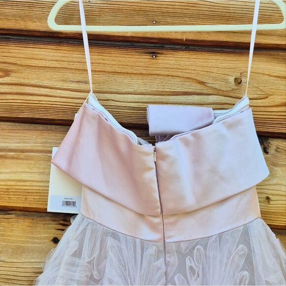 MAC DUGGAL 20584 Strapless Front Bow Knot Tulle Gown Dress - Picture 13 of 14